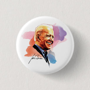Badge Rond 2,50 Cm Joe Biden - Kamala Harris 2020