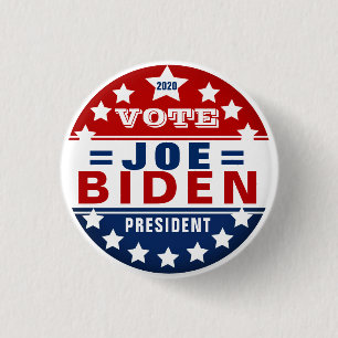 Badge Rond 2,50 Cm Joe Biden pour le président