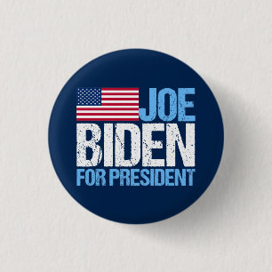 Badge Rond 2,50 Cm Joe Biden, président