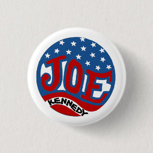 Badge Rond 2,50 Cm Joe Kennedy
