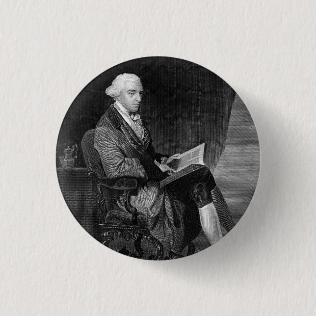 Badge Rond 2,50 Cm John Hancock (Devant)
