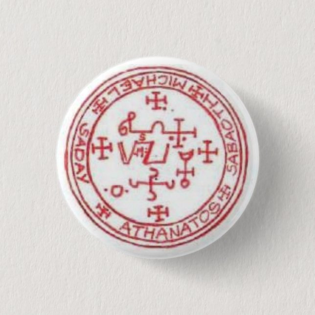 Badge Rond 2,50 Cm Joint de bouton de Michael (Devant)