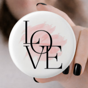 Badge Rond 2,50 Cm Joli bouton charmant d'amour