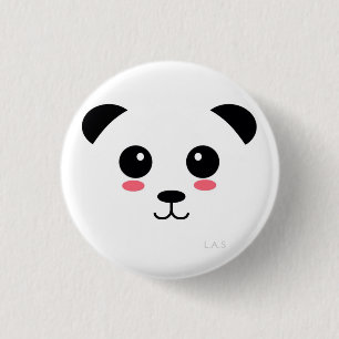 Badge Rond 2,50 Cm Joli panda