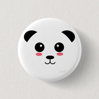 Badge Rond 2,50 Cm Joli panda