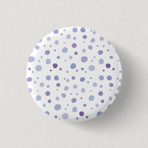 Badge Rond 2,50 Cm Jolie œuvre d'art à points avec des coups de pince