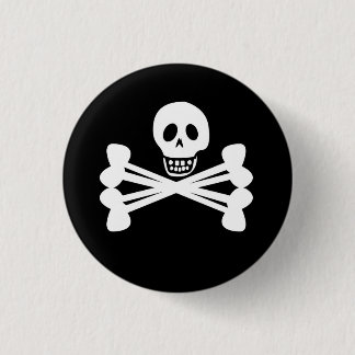 Badge Rond 2,50 Cm Jolly roger
