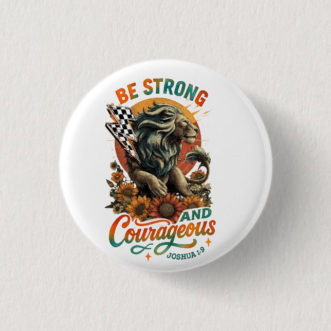 Badge Rond 2,50 Cm Josus 1:9 (Devant)