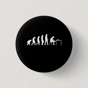 Badge Rond 2,50 Cm Joueur d'échecs