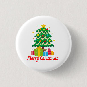 Badge Rond 2,50 Cm Joyeux Noël