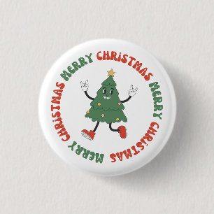 Badge Rond 2,50 Cm Joyeux Noël