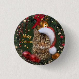 Badge Rond 2,50 Cm Joyeux Noël