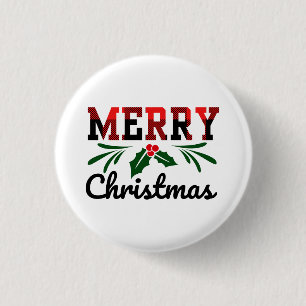 Badge Rond 2,50 Cm Joyeux Noël