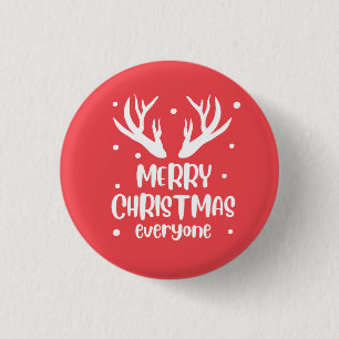 Badge Rond 2,50 Cm Joyeux Noël à tous