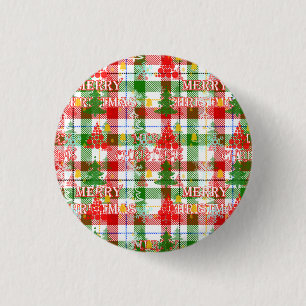 Badge Rond 2,50 Cm Joyeux tatan décoratif de Noël