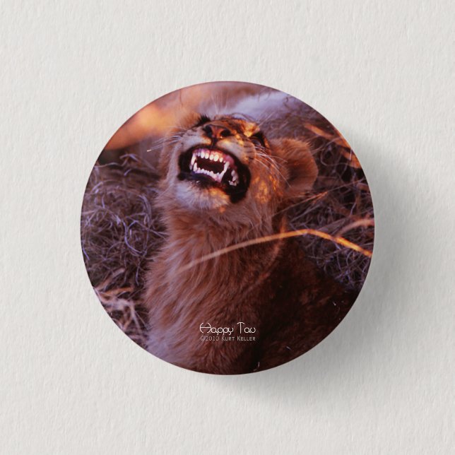 Badge Rond 2,50 Cm Joyeux Tau (Devant)
