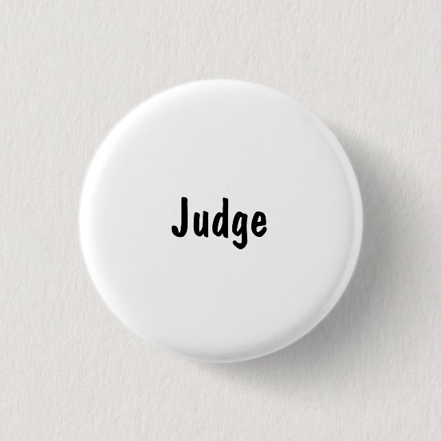 Badge Rond 2,50 Cm Juge (Devant)