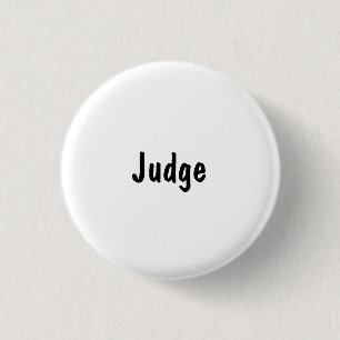 Badge Rond 2,50 Cm Juge