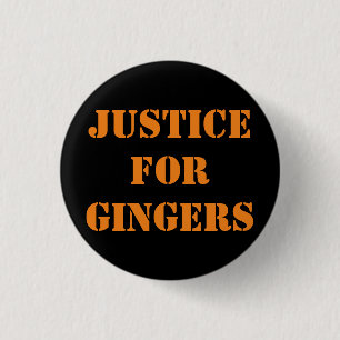 Badge Rond 2,50 Cm Juge pour Gingers 3 Cm Insigne Rond