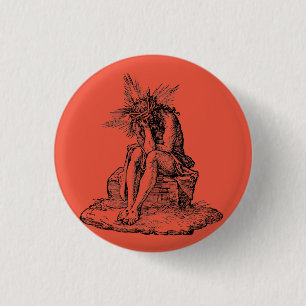 Badge Rond 2,50 Cm Jugement de Jésus-Christ