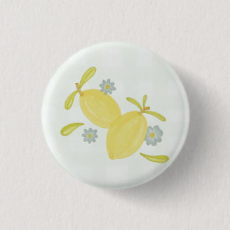 Badge Rond 2,50 Cm Jus de citron