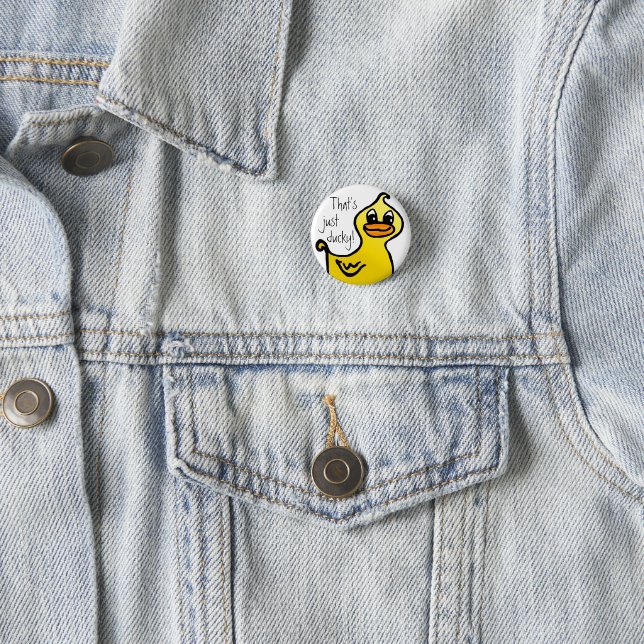 Badge Rond 2,50 Cm Juste mignon ! (En situation)