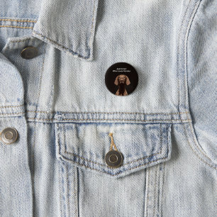 Badge Rond 2,50 Cm Juste une fille qui aime les Vizslas