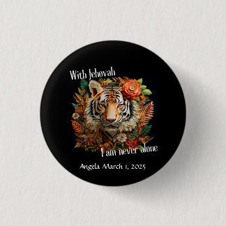 Badge Rond 2,50 Cm JW Baptism Keepsaké cadeau - Bouton-broche personn