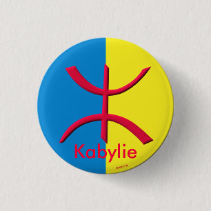 Badge Rond 2,50 Cm Kabylie