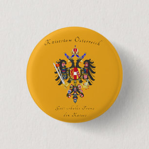 Badge Rond 2,50 Cm Kaiserthum Oesterreich