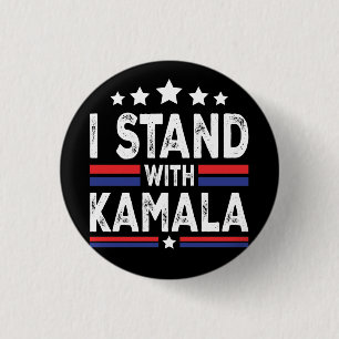 Badge Rond 2,50 Cm Kamala Harris