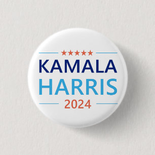 Badge Rond 2,50 Cm Kamala Harris 2024 for President