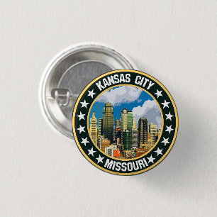 Badge Rond 2,50 Cm Kansas