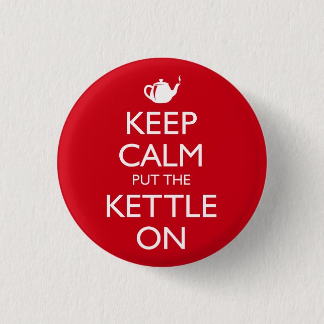 Badge Rond 2,50 Cm Keep calm (Devant)