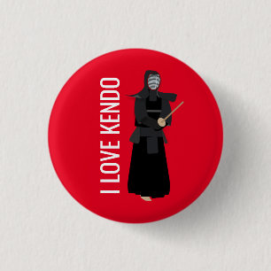 Badge Rond 2,50 Cm Kendo