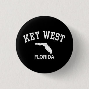 Badge Rond 2,50 Cm Key West Floride