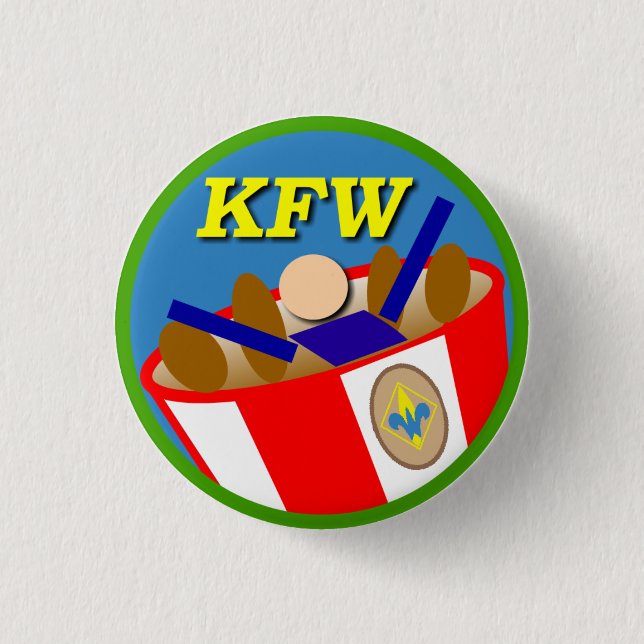 Badge Rond 2,50 Cm kfw (Devant)
