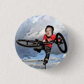 Badge Rond 2,50 Cm Kim Jong-il
