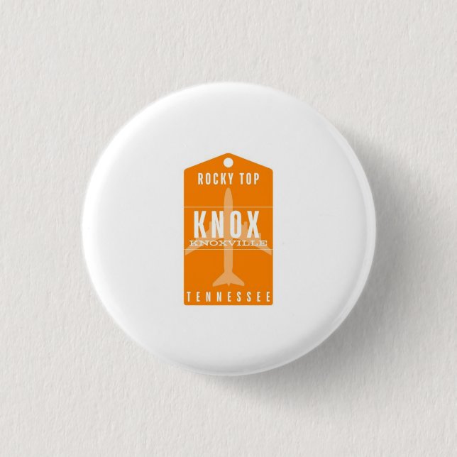 Badge Rond 2,50 Cm Knoxville, TN Gameday Button (Devant)