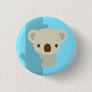 Badge Rond 2,50 Cm koala light blue : pins