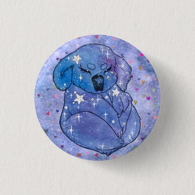 Badge Rond 2,50 Cm Koala nomme Sept (Devant)