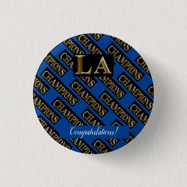 BADGE ROND 2,50 CM LA CHAMPS (Devant)