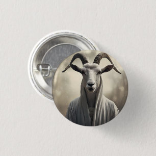 Badge Rond 2,50 Cm La chèvre Shepard,