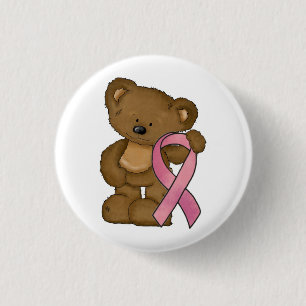 Badge Rond 2,50 Cm La conscience de cancer du sein goupille des