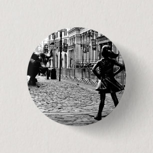 Badge Rond 2,50 Cm La fille sans peur