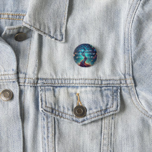 Badge Rond 2,50 Cm "La Forêt fantastique - Voyages imaginaires"