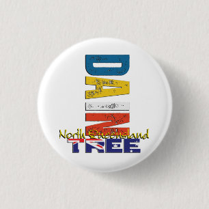 Badge Rond 2,50 Cm La forêt tropicale de Daintree