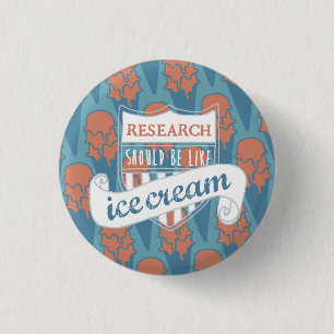 Badge Rond 2,50 Cm La recherche devrait être comme le bouton de crè