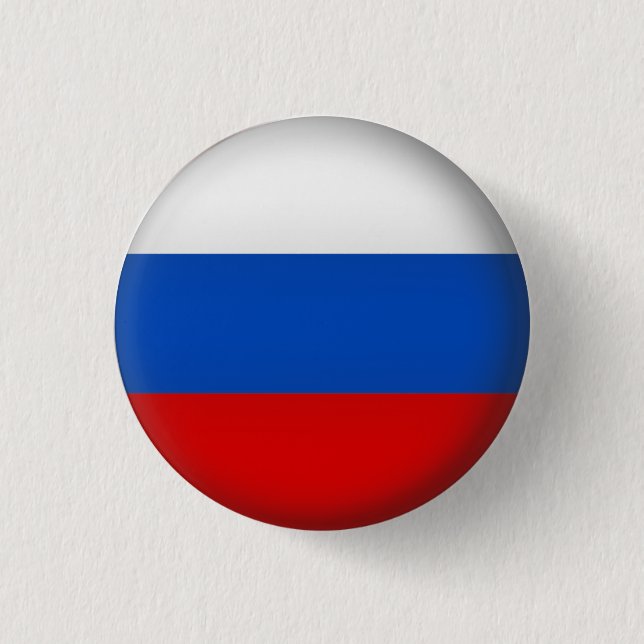 Badge Rond 2,50 Cm La Russie ronde (Devant)