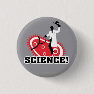 Badge Rond 2,50 Cm La Science !